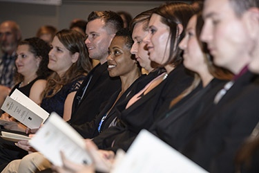 photo of students in a lecture hall