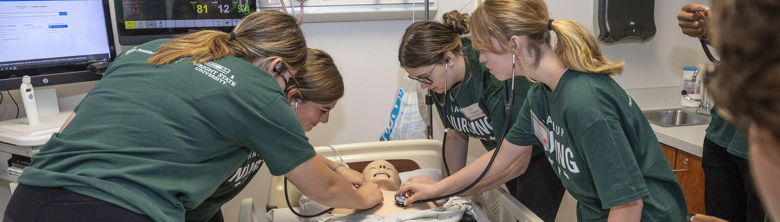 photo of students at nursing camp